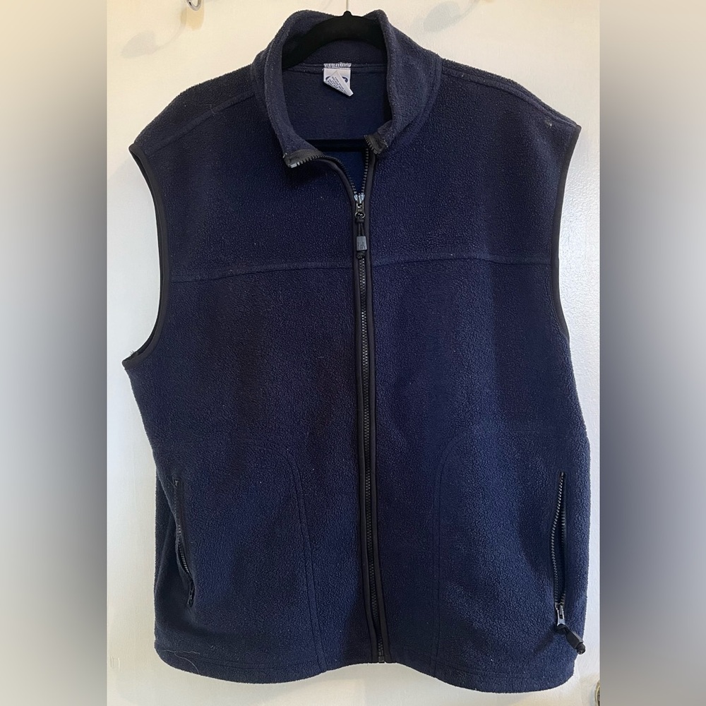 Old Navy fleece zipper vest xl